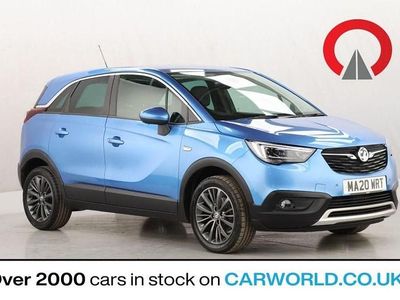 Blue Used 2020 Vauxhall Crossland X Elite SUV | £10,371 (Fair price)