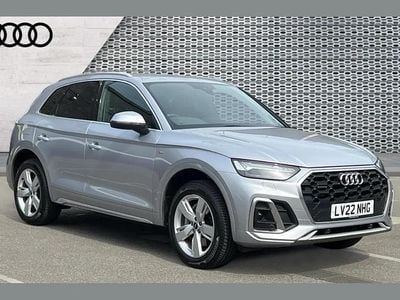 Used Audi Q5 S-Line 299 HP (219 kW) 2022 Silver SUV