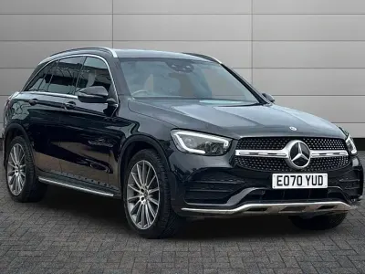 Used Mercedes GLC300 AMG Line Premium 245 HP (180 kW) 2021 Black SUV