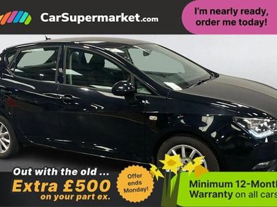 Used Seat Ibiza SE Technology 90 HP (66 kW) 2017 Black Hatchback