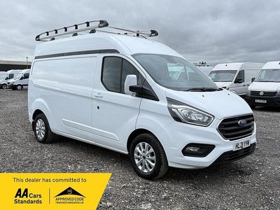 Used Ford Transit Custom Limited 130 HP (95 kW) 2021 White Van