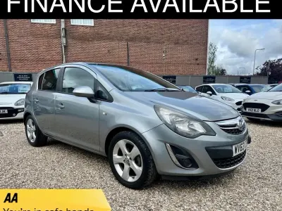 Used Vauxhall Corsa 100 HP (73 kW) 2013 Silver Hatchback