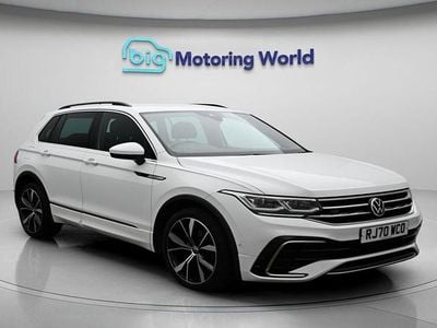 Used VW Tiguan R-line 148 HP (108 kW) 2021 White SUV