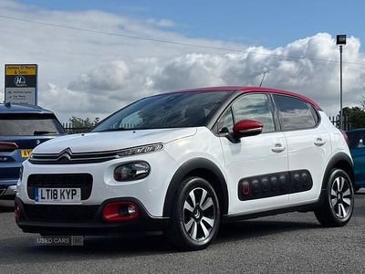 White Used 2018 Citroën C3 Flair Hatchback | £7,245 (Fair price)