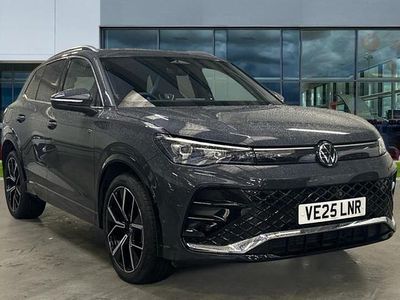 Urano grey Used 2025 VW Tiguan R-line SUV | £34,470 (Expensive)