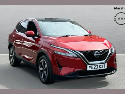 Used Nissan Qashqai N-Connecta 155 HP (114 kW) 2023 Red SUV