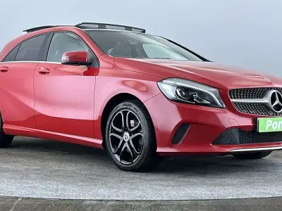 Used Mercedes A200 Sport Edition 136 HP (100 kW) 2018 Red Hatchback
