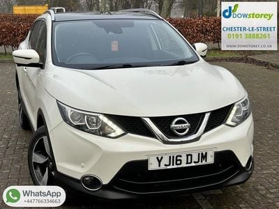 White Used 2016 Nissan Qashqai N-Connecta SUV | £6,995 (Super price)