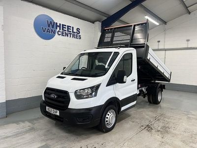Used Ford Transit 130 HP (95 kW) 2021 White Cabriolet