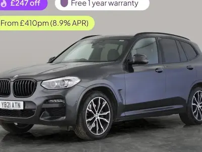 Used BMW X3 M Sport 286 HP (210 kW) 2021 Grey SUV