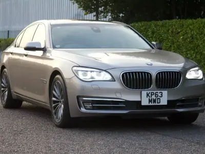 Used BMW 750 Comfort Edition 2013 Gold Sedan