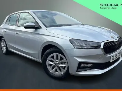 Used Skoda Fabia SE 70 HP (51 kW) 2025 Brilliant silver metallic Hatchback