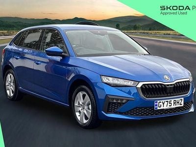 Race blue metallic Used 2025 Skoda Scala SE Hatchback | £19,526 (Expensive)