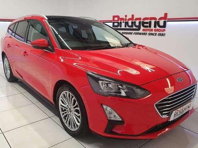 Used Ford Focus Titanium X 2019 Red Estate