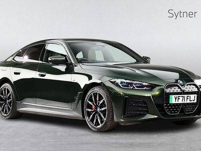 Used BMW i4 M Sport 246 kW (335 HP) 2022 Green Sedan