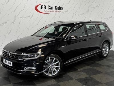 Black Used 2016 VW Passat R-line Estate | £14,699 (Expensive)