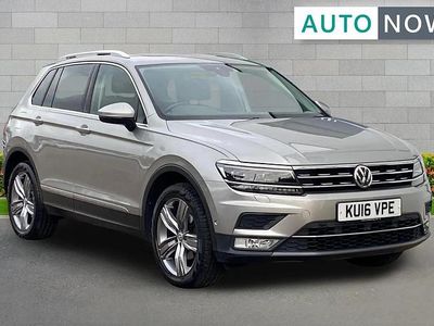 Used VW Tiguan SEL 147 HP (108 kW) 2016 Silver SUV