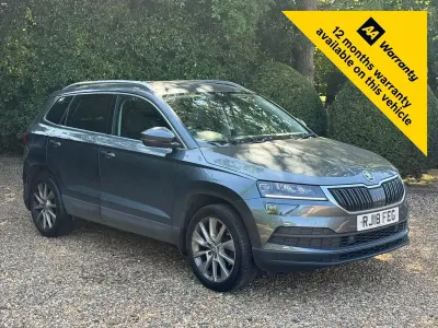 Used Skoda Karoq SE L 115 HP (84 kW) 2018 Grey SUV