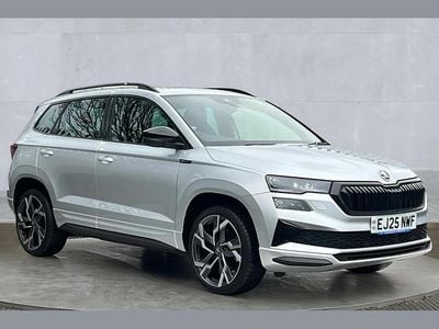 Used Skoda Karoq SportLine 147 HP (108 kW) 2025 Silver SUV
