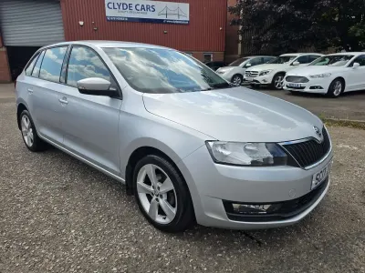 Used Skoda Rapid SE 95 HP (69 kW) 2017 Silver Hatchback