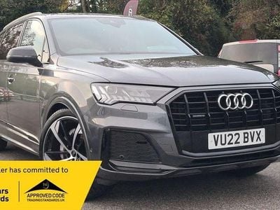 Used Audi Q7 Black Edition 286 HP (210 kW) 2022 Grey SUV