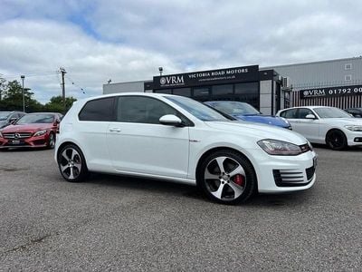White Used 2017 VW Golf VII GTI Hatchback | £16,999 (Fair price)