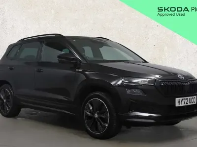 Used Skoda Karoq SportLine 190 HP (139 kW) 2022 Black SUV