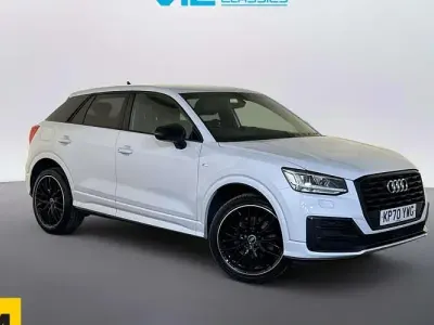 Used Audi Q2 Black Edition 150 HP (110 kW) 2020 White SUV