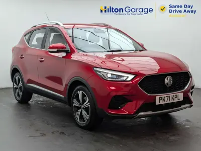 Used MG ZS Excite 106 HP (77 kW) 2021 Red SUV