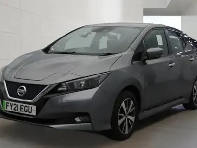 Used Nissan Leaf Acenta 110 kW (150 HP) 2021 Grey Hatchback