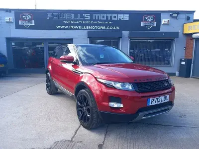 Used Land Rover Range Rover evoque Pure 150 HP (110 kW) 2012 Red SUV