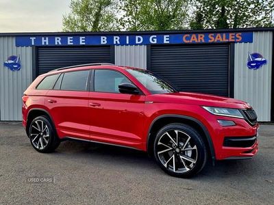 Red Used 2019 Skoda Kodiaq SportLine SUV | £20,395 (Expensive)