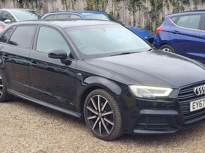 Used Audi A3 Sportback Black Edition 150 HP (110 kW) 2017 Black Hatchback