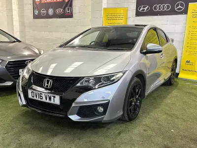 Used Honda Civic Sport 120 HP (88 kW) 2016 Silver Hatchback