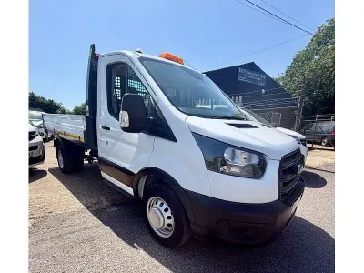 Used Ford Transit 130 HP (95 kW) 2022 White Cabriolet