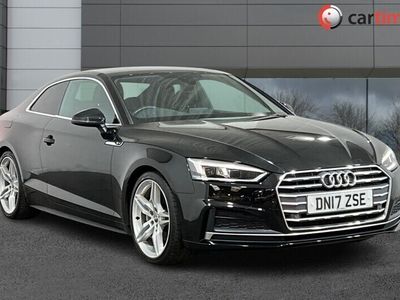 used Audi A5 2.0 TDI S LINE 2d 188 BHP 7-Inch Multimedia, Apple CarPlay / Android Auto, Front / Rear Park Sensors, Heated Front Seats, Satellite Navigation 18in Alloys, Brilliant Black