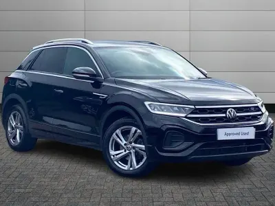 Used VW T-Roc R-line 150 HP (110 kW) 2022 Black SUV