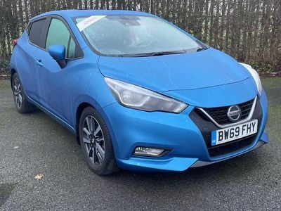 Blue Used 2019 Nissan Micra Tekna Hatchback | £13,999