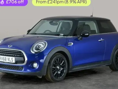 Używany Mini Cooper Hatch 136 KM (100 kW) 2018 Niebieski Hatchback