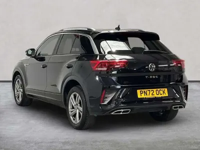 Used VW T-Roc R-line 150 HP (110 kW) 2022 Black SUV