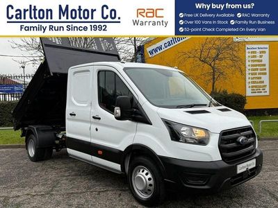 Used Ford Transit 130 HP (95 kW) 2022 White Cabriolet