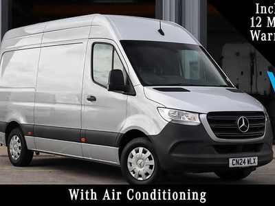 Silver Used 2024 Mercedes Sprinter Premium Van | £32,950 (Expensive)