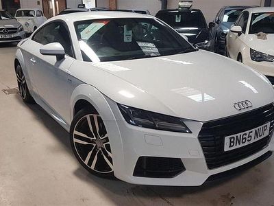 Used Audi TT S-Line 180 HP (132 kW) 2015 White Coupe