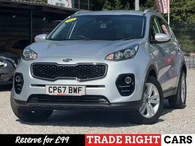 Used Kia Sportage 130 HP (95 kW) 2018 Silver SUV