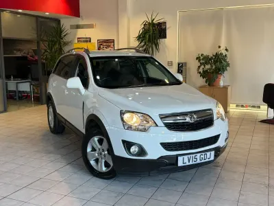 Used Vauxhall Antara 161 HP (118 kW) 2015 White SUV