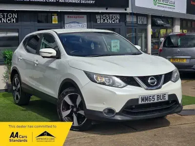 Used Nissan Qashqai N-TEC 115 HP (84 kW) 2015 White SUV