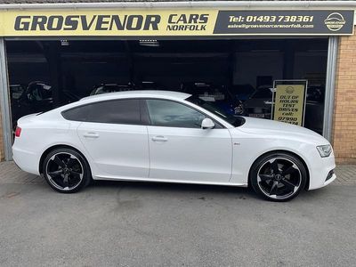 Used Audi A5 Black Edition 2014 White Coupe