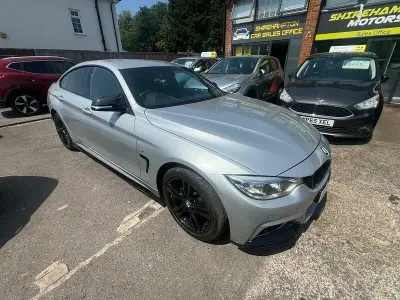 Used BMW 420 M Sport 190 HP (139 kW) 2015 Silver Coupe