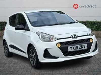 Używany Hyundai i10 GO! 67 KM (49 kW) 2018 Biały Hatchback