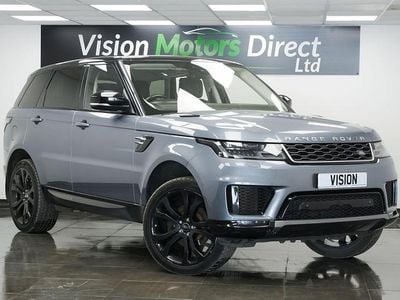Blue Used 2018 Land Rover Range Rover Sport HSE SUV | £17,480 (Good price)